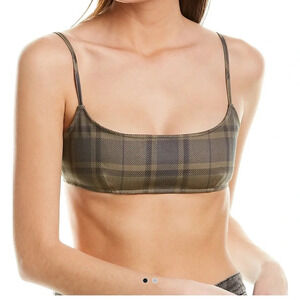 Weworewhat plaid bra Large